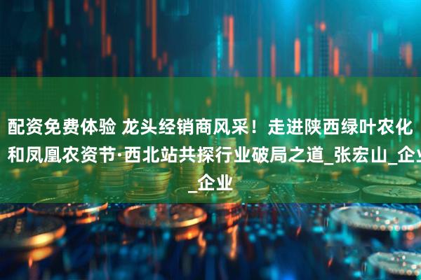 配资免费体验 龙头经销商风采！走进陕西绿叶农化，和凤凰农资节·西北站共探行业破局之道_张宏山_企业